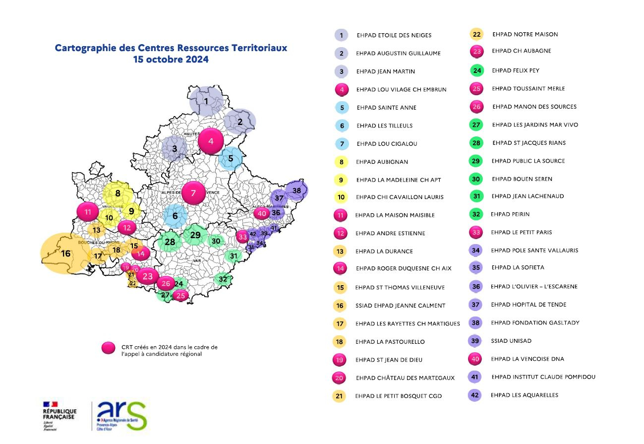 Cartographie CRT 2024